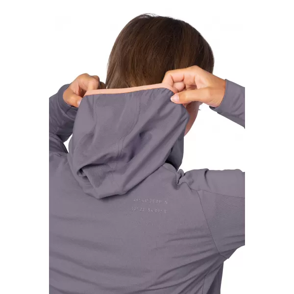  Dámská mikina HANNAH NYMA HOODY GRAY RIDGE MEL 