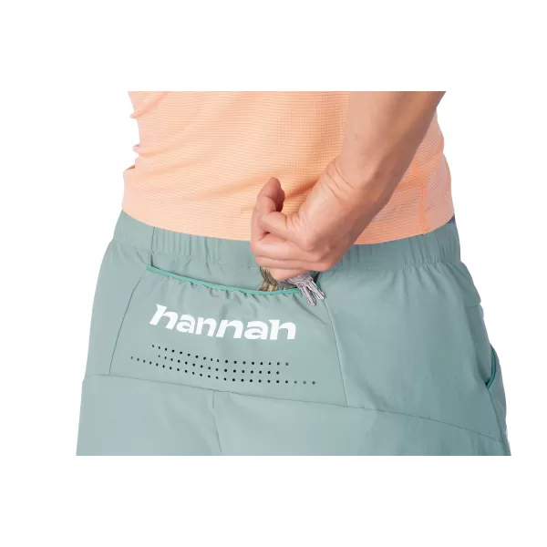  Dámské kraťasy HANNAH TAGI SHORTS CHINOIS GREEN 