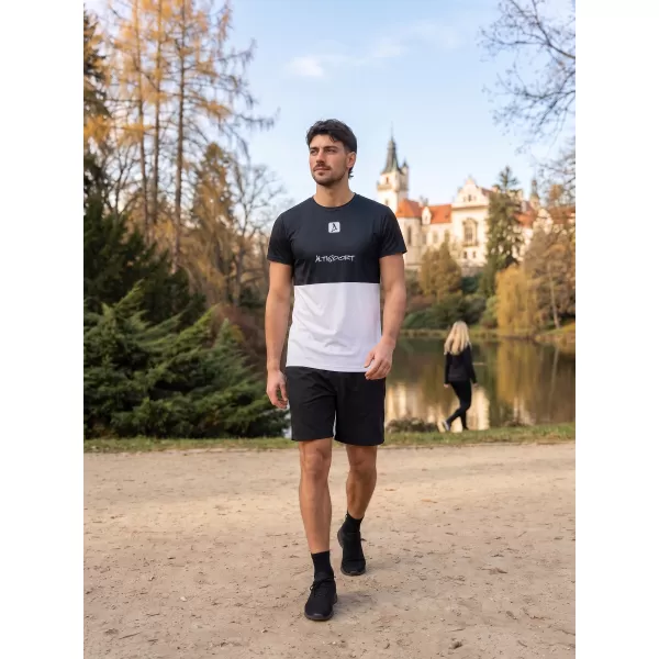  Pánské funkční triko premium plus  ALTISPORT VOJ/ALM051TR02 ČERNÁ 