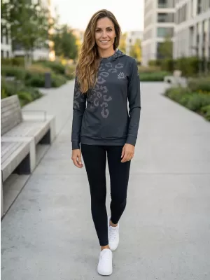 Dámská funkční mikina premium ALTISPORT VOJ/ALW047MI01 ČERNÁ