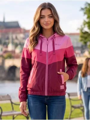 Dámská bunda ALTISPORT EDNA VÍNOVÁ