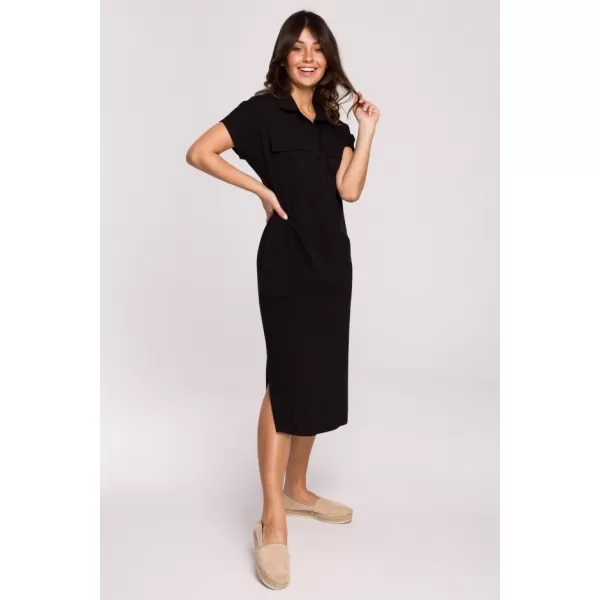  Dámské šaty BEWEAR B222 BLACK 