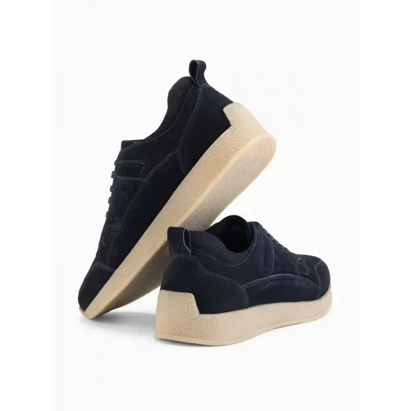  Pánské boty OMBRE OM-FOSL-0205 NAVY BLUE 