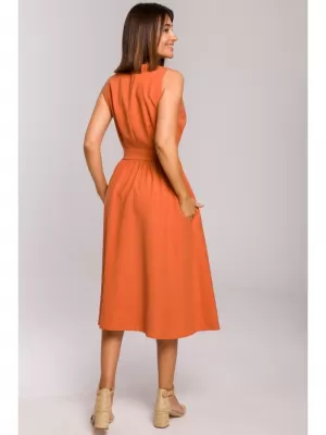 Dámské šaty STYLOVE S224 ORANGE
