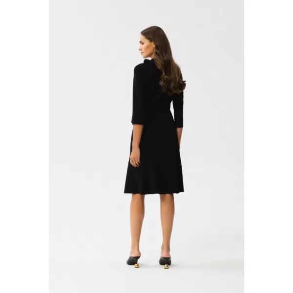  Dámské šaty STYLOVE S346 BLACK 