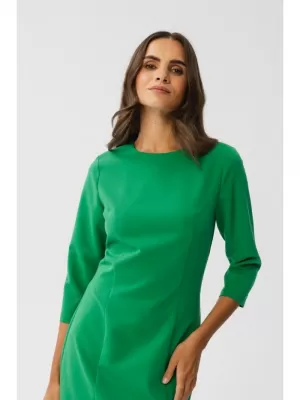 Dámské šaty STYLOVE S350 GREEN