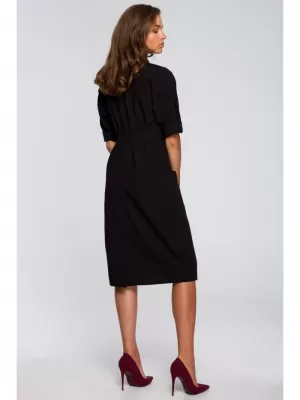 Dámské šaty STYLOVE S230 BLACK