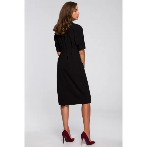  Dámské šaty STYLOVE S230 BLACK 