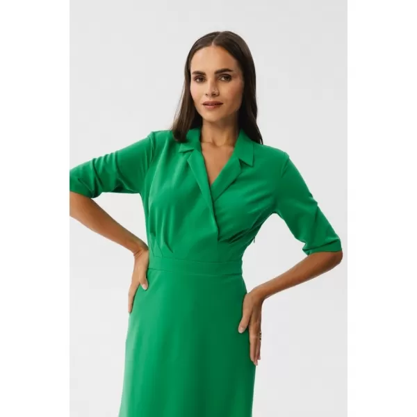  Dámské šaty STYLOVE S348 GREEN 