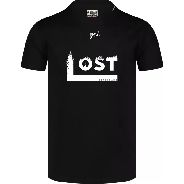  Pánské triko NORDBLANC GETLOST NBSMT8154 ČERNÁ 