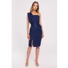 Dámské šaty MOE M673 NAVY BLUE