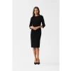 Dámské šaty STYLOVE S350 BLACK