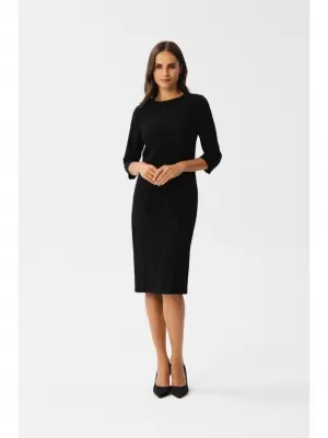Dámské šaty STYLOVE S350 BLACK