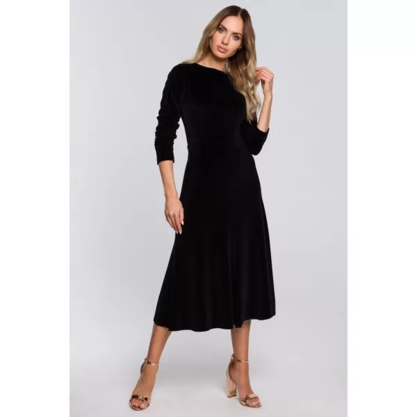  Dámské šaty MOE M557 BLACK 