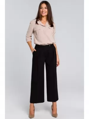 Dámské kalhoty STYLOVE S139 BLACK