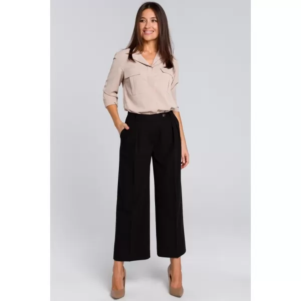  Dámské kalhoty STYLOVE S139 BLACK 