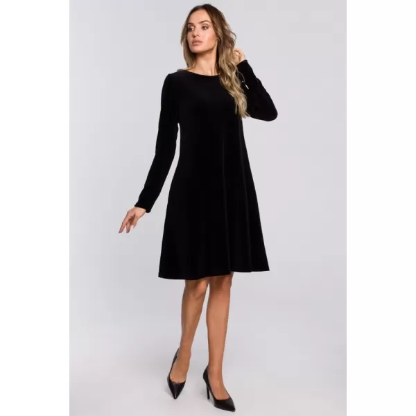  Dámské šaty MOE M566 BLACK 
