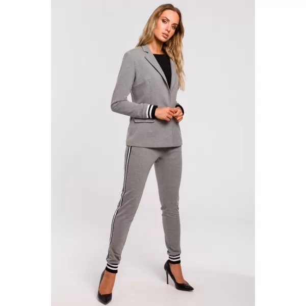  Dámské sako MOE M459 GREY 