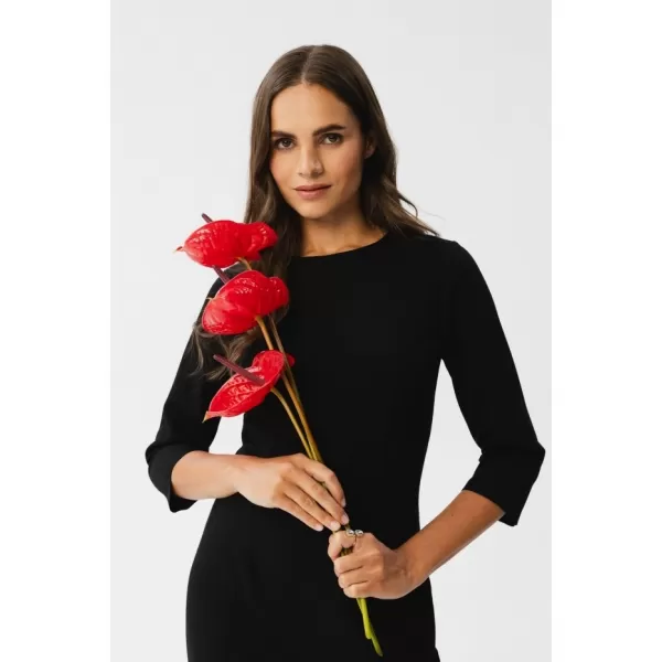  Dámské šaty STYLOVE S350 BLACK 