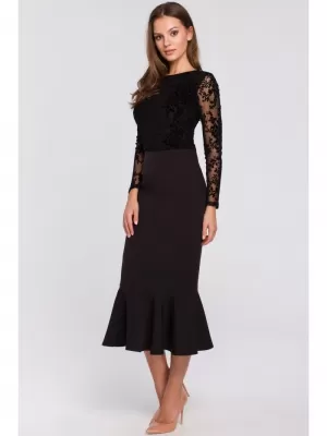 Dámská sukně MAKOVER K025 BLACK