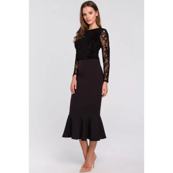  Dámská sukně MAKOVER K025 BLACK 