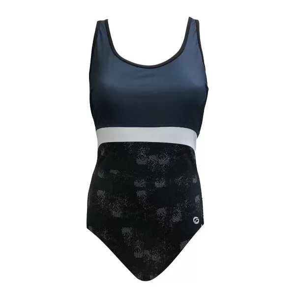  Dámské plavky RAS T01147 BLACK 