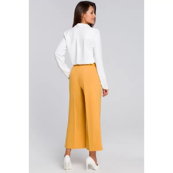  Dámské kalhoty STYLOVE S139 YELLOW 