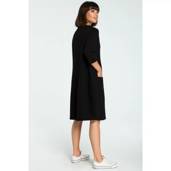  Dámské šaty BEWEAR B083 BLACK 