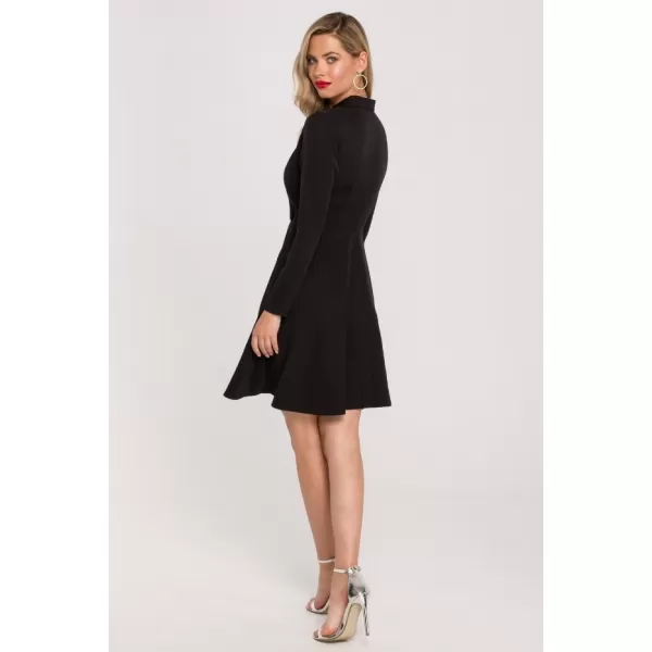  Dámské šaty MAKOVER K138 BLACK 