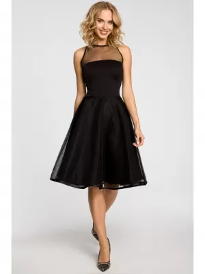 Dámské šaty MOE M148 BLACK
