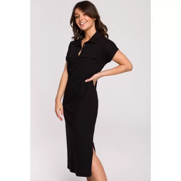  Dámské šaty BEWEAR B222 BLACK 