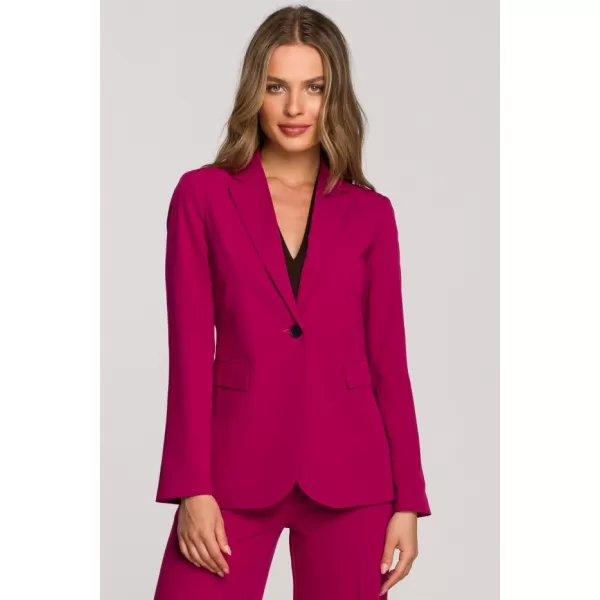  Dámské sako STYLOVE S310 PLUM 