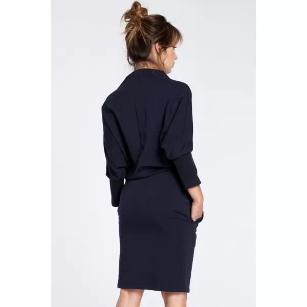  Dámské šaty BEWEAR B032 NAVY BLUE 