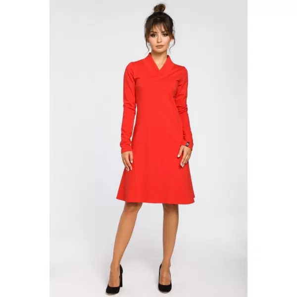  Dámské šaty BEWEAR B044 RED 