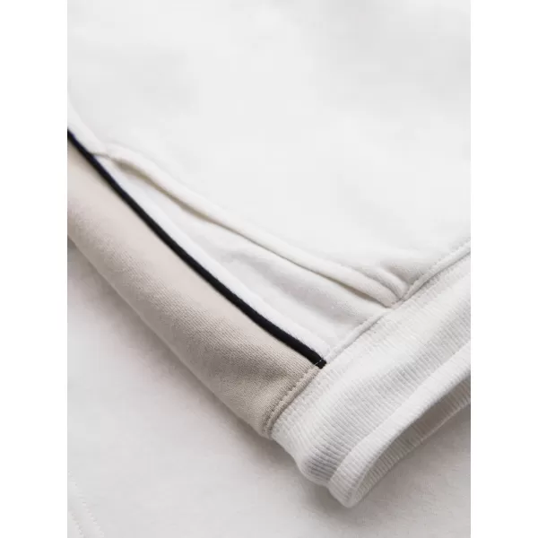  Pánské kraťasy OMBRE OM-SRSK-0182 BROKEN WHITE 