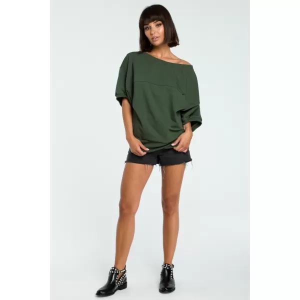  Dámská halenka BEWEAR B079 MILITARY GREEN 
