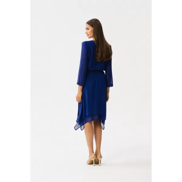  Dámské šaty STYLOVE S354 ROYAL BLUE 