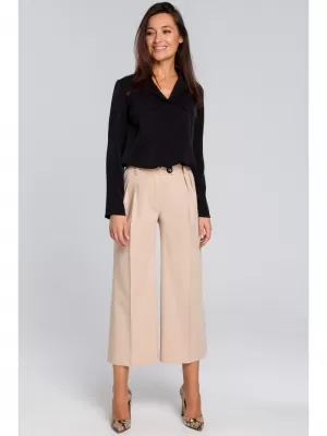 Dámské kalhoty STYLOVE S139 BEIGE