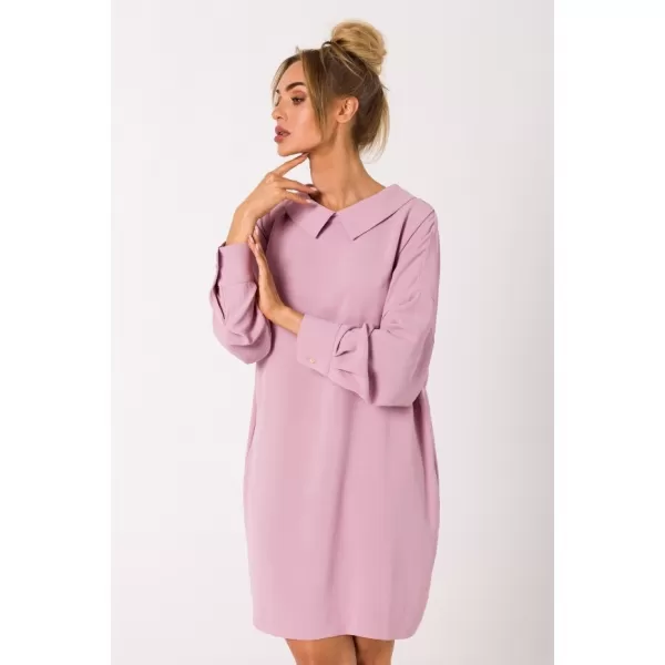  Dámské šaty MOE M740 CREPE PINK 