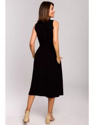 Dámské šaty STYLOVE S224 BLACK