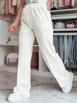 Dámské tepláky DSTREET DRESSANIK BÍLÁ