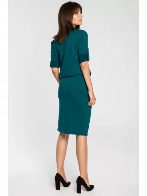 Dámské šaty BEWEAR B056 GREEN