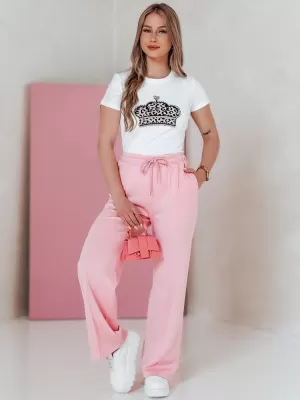 Dámské tepláky DSTREET DRESSANIK RŮŽOVÁ
