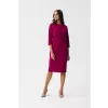 Dámské šaty STYLOVE S350 PLUM