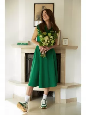 Dámské šaty BEWEAR B261 GREEN