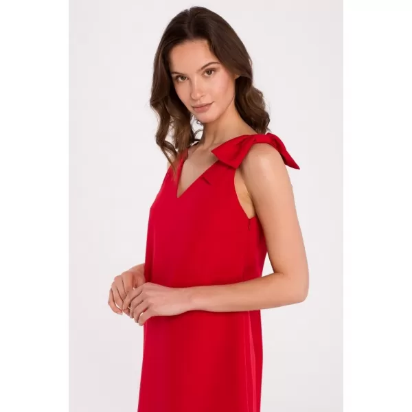  Dámské šaty MAKOVER K128 RED 