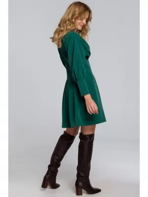 Dámské šaty MAKOVER K087 GREEN