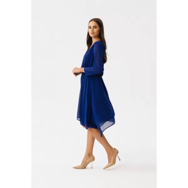  Dámské šaty STYLOVE S354 ROYAL BLUE 