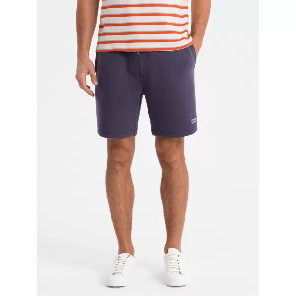  Pánské kraťasy OMBRE OU-SRBC-0101 PURPLE 