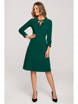 Dámské šaty STYLOVE S325 GREEN